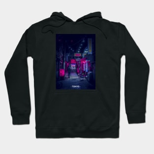 Tokyo Street Neon Synthwave Hoodie